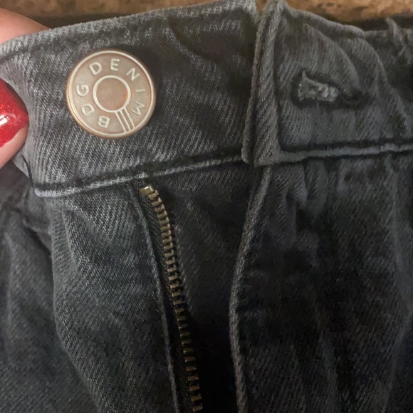 Ladies Black Washed BGD Denim Jeans - Picture 3 of 6